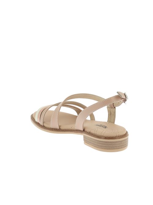 sandalo da donna in pelle cipria NERO GIARDINI | E513422D713